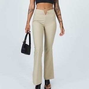 PRINCESS POLLY LOVEY PANTS BEIGE